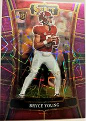 Bryce Young [Purple Lazer] #1 Football Cards 2023 Panini Select Draft Picks Prices