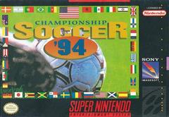 Championship Soccer '94 - Front | Championship Soccer '94 Super Nintendo