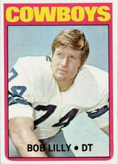 Bob Lilly #145 Football Cards 1972 Topps Prices