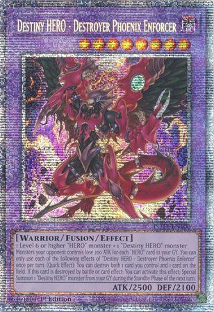 Destiny HERO - Destroyer Phoenix Enforcer [Starlight Rare] POTE-EN100 YuGiOh Power Of The Elements