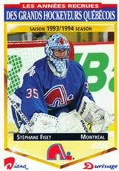 Stéphane Fiset Hockey Cards 1993 Score Durivage Prices