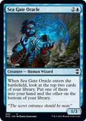 Sea Gate Oracle Magic Kaldheim Commander Prices