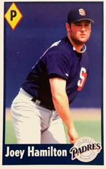 Joey Hamilton #103 Baseball Cards 1995 Fleer Panini Stickers Prices