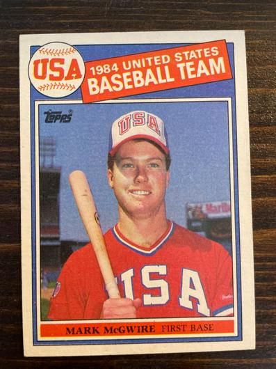 Mark McGwire [1984 USA Baseball Team] #401 photo