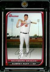 Aubrey Huff #126 Baseball Cards 2008 Bowman Chrome Prices