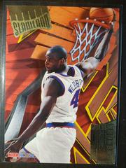 Chris Webber #SL50 Basketball Cards 1995 Hoops Slamland Prices