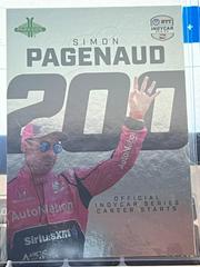 Simon Pagenaud #MM-2 Racing Cards 2024 Parkside NTT IndyCar Marquee Moment Prices