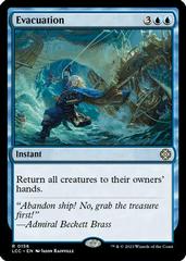 Evacuation #156 Magic Lost Caverns of Ixalan Commander Prices