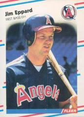 Jim Eppard #U-13 Baseball Cards 1988 Fleer Update Prices