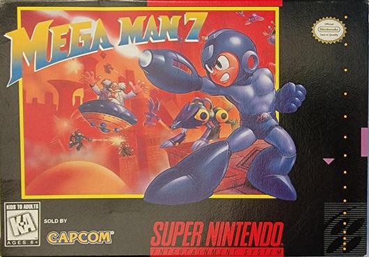 Mega Man 7 Cover Art