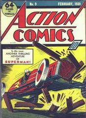 Action Comics #9 (1939) Comic Books Action Comics Prices