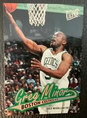 Greg Minor Basketball Cards 1996 Ultra Gold Medallion Prices