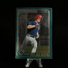 Hank Blalock [Retrofractor] #T214 Baseball Cards 2001 Topps Chrome Traded Prices