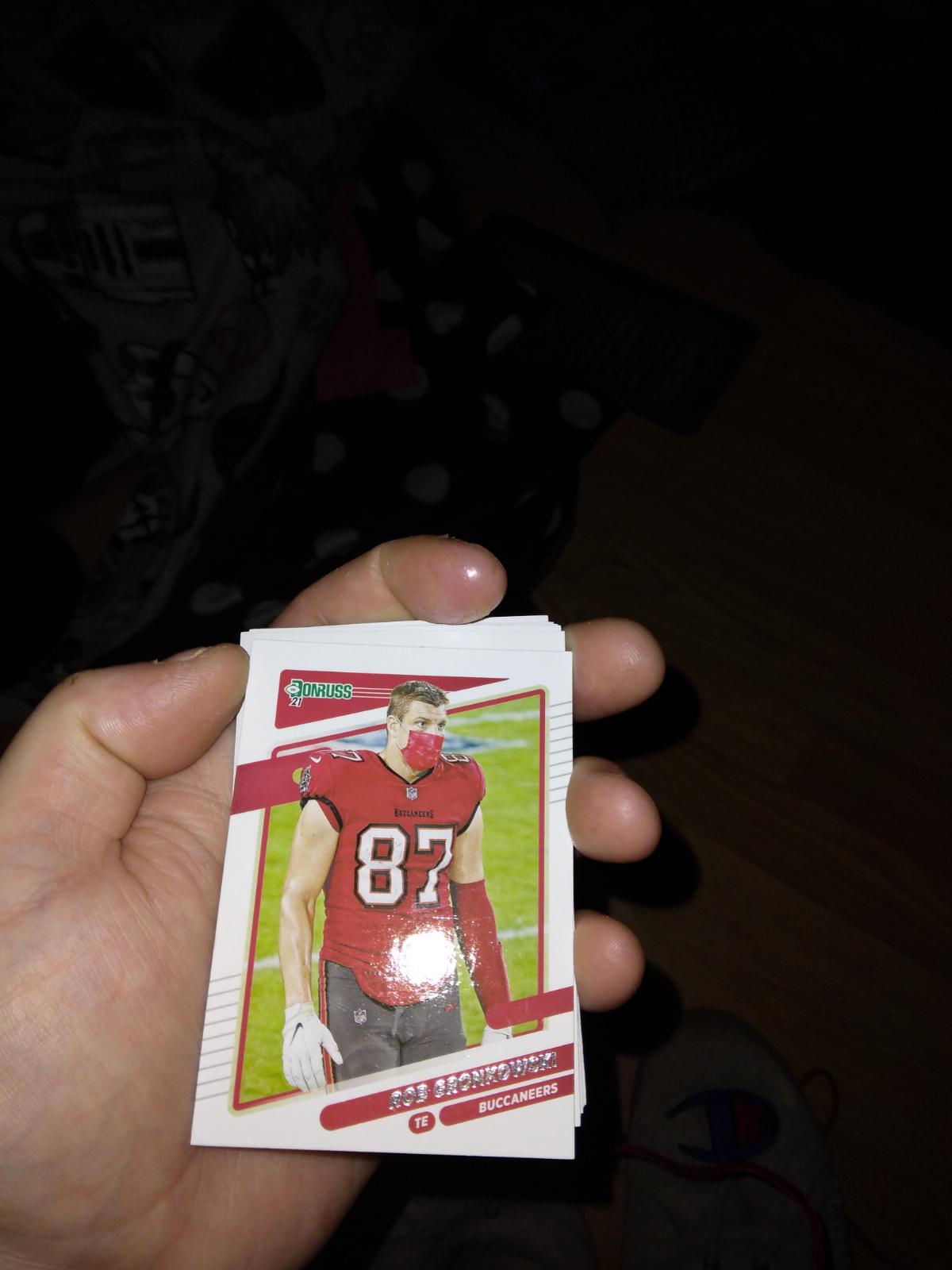 Rob Gronkowski [Aqueous Test] Ungraded 2021 Panini Donruss