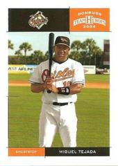 Miguel Tejada #458 Baseball Cards 2004 Donruss Team Heroes Prices