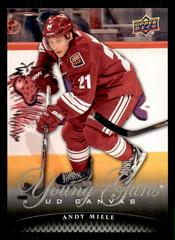 Andy Miele Hockey Cards 2011 Upper Deck Canvas Prices