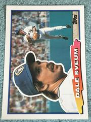Dale Sveum #44 Baseball Cards 1988 Topps Big Prices