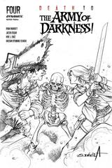 Death to the Army of Darkness [Davila Black White] #4 (2020) Comic Books Death to the Army of Darkness Prices