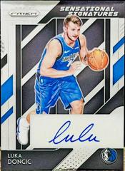 Luka Doncic Basketball Cards 2018 Panini Prizm Sensational Signatures Prices