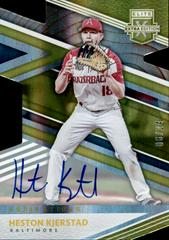 Heston Kjerstad [Aspirations Die Cut Gold Signature] #2 Baseball Cards 2020 Panini Elite Extra Edition Prices