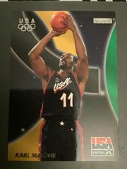 Karl Malone Basketball Cards 1996 Skybox USA Basketball Prices