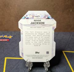'Back Of Card' | Reggie Jackson Baseball Cards 2022 Topps Diamond Greats Die Cuts