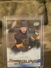 Cody Glass [Clear Cut] Hockey Cards 2019 Upper Deck Prices