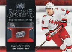 Martin Necas #RR-12 Hockey Cards 2020 Upper Deck Rookie Retrospective Prices