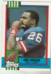 Dave Duerson #61T Football Cards 1990 Topps Traded Prices