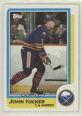John Tucker #67 Hockey Cards 1986 Topps Prices