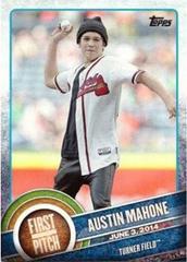 Austin Mahone #FP-07 Baseball Cards 2015 Topps First Pitch Prices