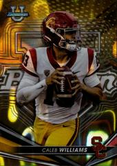 Caleb Williams [Gold Lava] Football Cards 2022 Bowman's Best University Prices