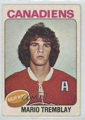 Mario Tremblay #223 Hockey Cards 1975 O-Pee-Chee Prices