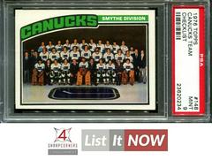 Canucks Team [Checklist] Hockey Cards 1976 Topps Prices