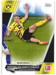Erling Haaland #190 Soccer Cards 2021 Topps Bundesliga Prices