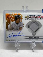 Hideki Matsui [Gold] #ADR-HM Baseball Cards 2023 Topps Pristine Around the Diamond Autograph Relic Prices