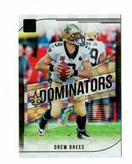 Drew Brees Football Cards 2018 Donruss Dominators Prices