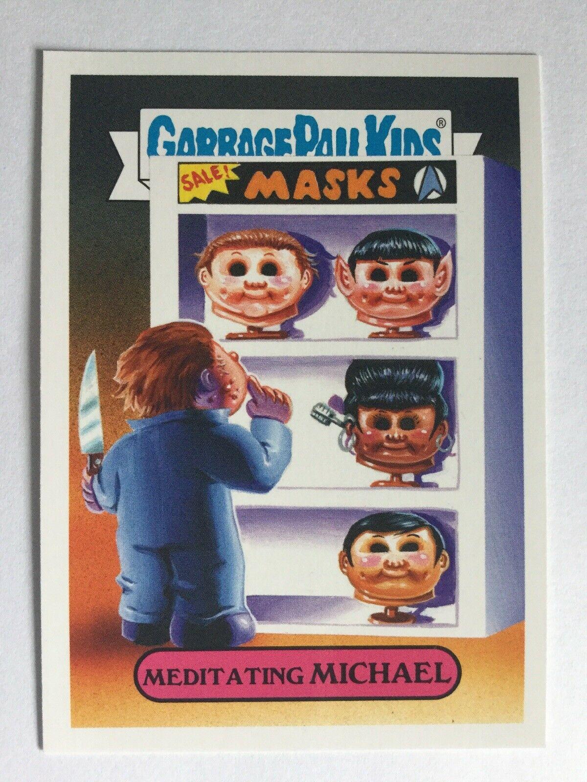 Meditating MICHAEL #7a Garbage Pail Kids Revenge of the Horror-ible