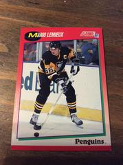 Mario Lemieux [English] #200 Hockey Cards 1991 Score Canadian Prices