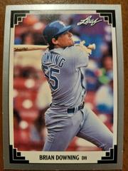 Brian Downing #269 Baseball Cards 1991 Leaf Prices