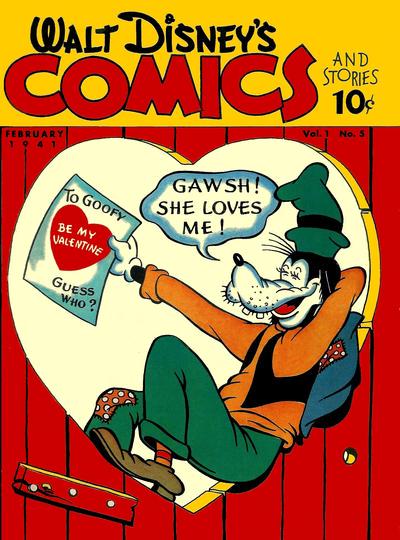 Walt Disney's Comics and Stories #5 (1941) Comic Books Walt Disney's Comics and Stories