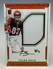 Tyler Boyd [Patch Autograph Black] Football Cards 2016 Panini National Treasures Prices