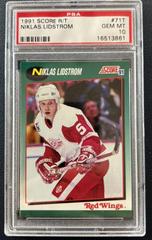 Niklas Lidstrom #71T Hockey Cards 1991 Score Rookie Traded Prices