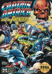 Front Cover | Captain America and the Avengers Sega Genesis