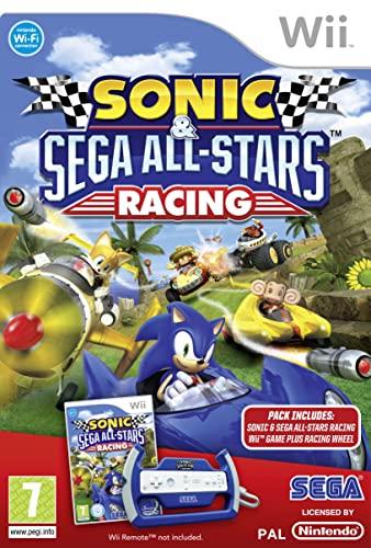 Sonic & SEGA All-Stars Racing [Wheel Bundle] PAL Wii