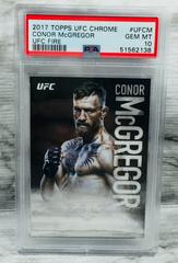 Conor McGregor Ufc Cards 2017 Topps UFC Chrome Fire Prices