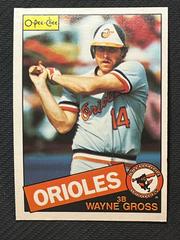 Wayne Gross #233 Baseball Cards 1985 O Pee Chee Prices