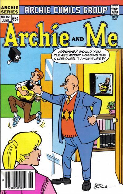 Archie and Me #151 (1985) Comic Books Archie and Me