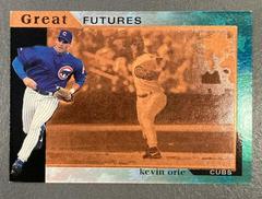 Kevin Orie [Great Futures Foil Refractor] #2 Baseball Cards 1997 SP Prices