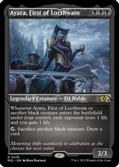 Ayara, First of Locthwain [Foil Etched] #78 Magic Multiverse Legends Prices